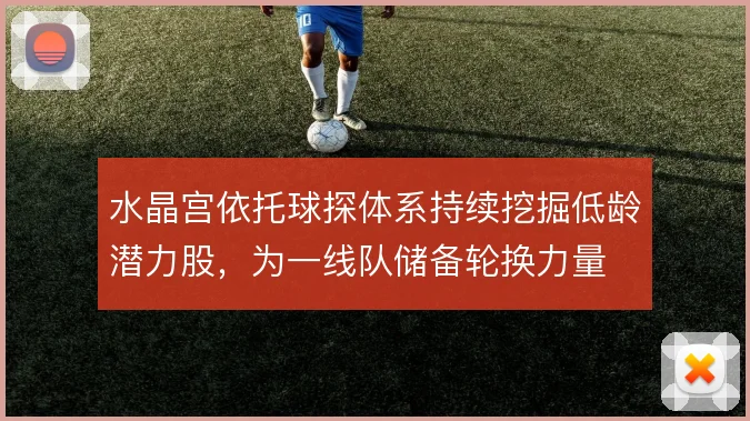水晶宫依托球探体系持续挖掘低龄潜力股，为一线队储备轮换力量